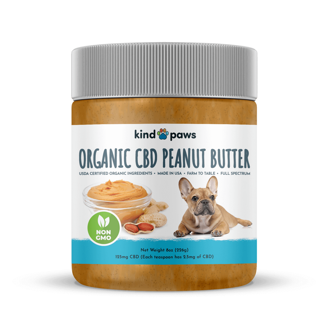 Organic CBD Peanut Butter - kindpaws